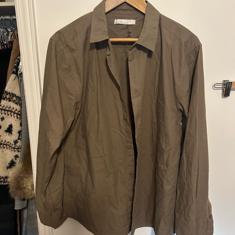 Oak + Fort Button up shirt